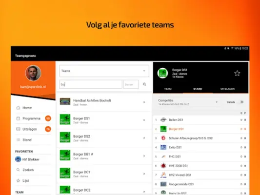 HandbalNL android App screenshot 0