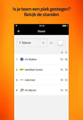 HandbalNL android App screenshot 10